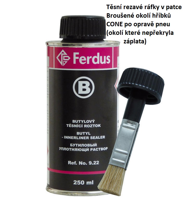 Butylový těsnící roztok B 250 ml