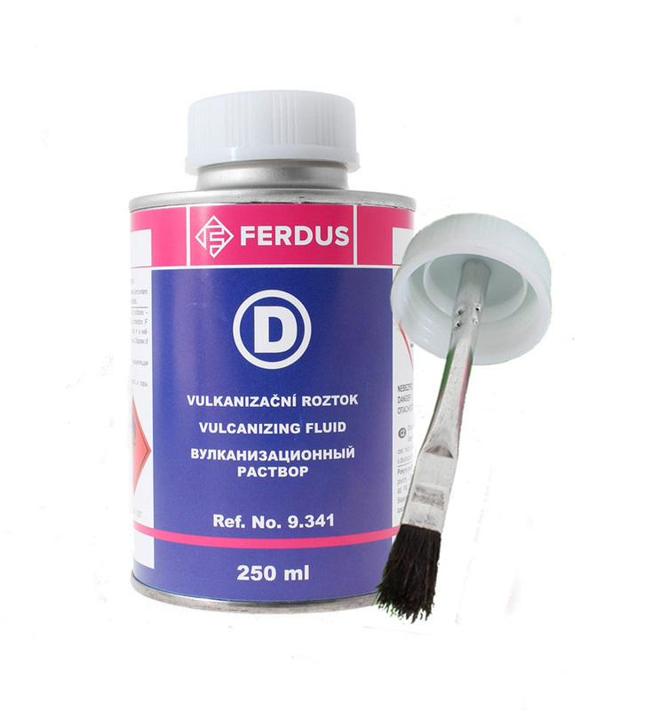 Vulkanizační roztok D 250 ml na duše se štětcem