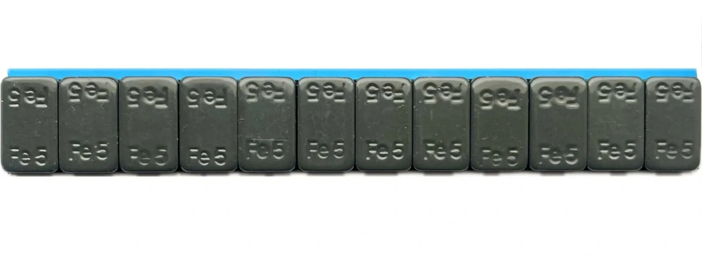 A3505Fe závaží samolepicí ocelové antracit 60g (5gx12), v=4 mm