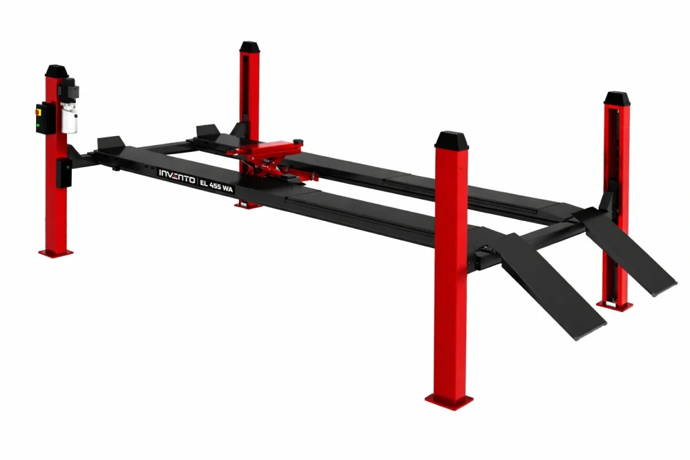 INVENTO EL 455WA - 5,5T - dílenský čtyřsloupový zvedák + přízdvih