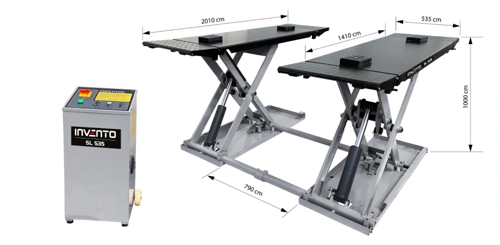 Nůžkový zvedák INVENTO SL S35 3,5 T