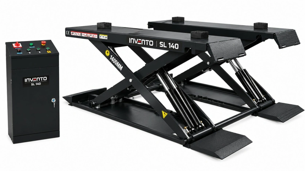 Nůžkový zvedák INVENTO SL 140 3,5T výška zdvihu 1,38 m 400V