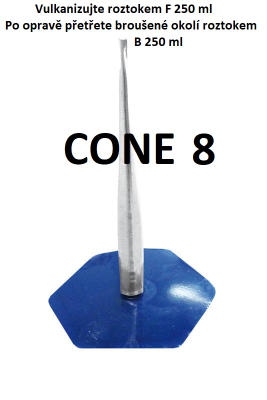 Opravný hříbek CONE 8mm  (1ks)