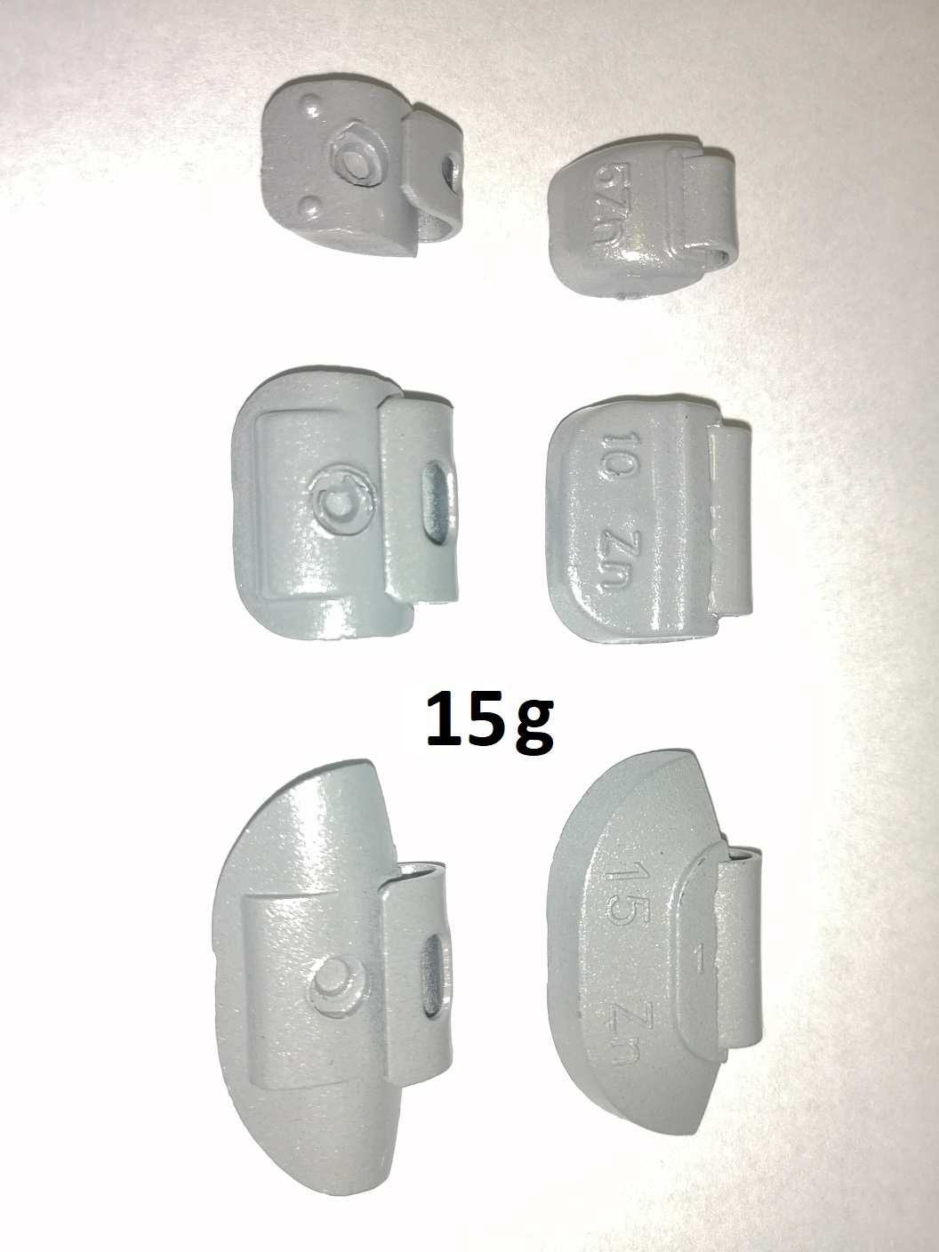 15g Naklepávací závaží standard 