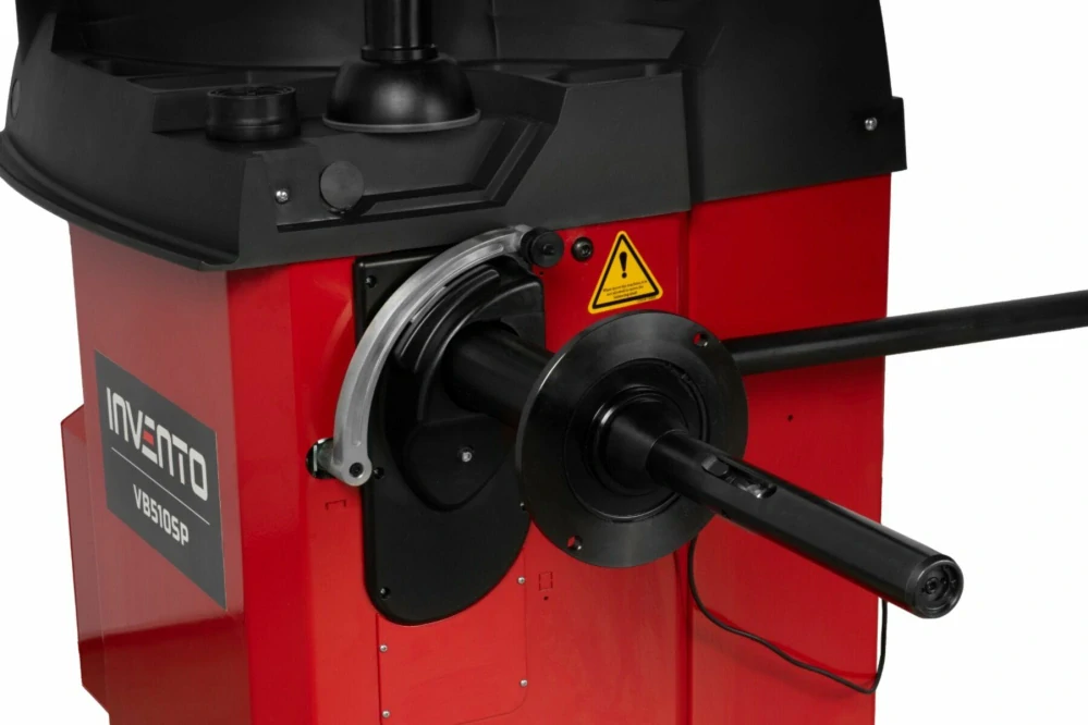 INVENTO VB 510SP – plně automatická vyvažovačkamkol s pneumatickým upínáním disku, laser & sonar