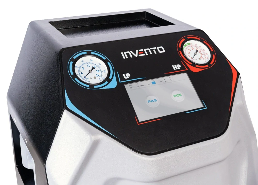 INVENTO S120 R134a automatická AC plnička klimatizace