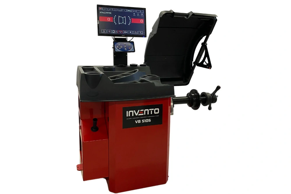 INVENTO VB 510S - Vyvažovačka kol 3D, LCD monitor, sonar