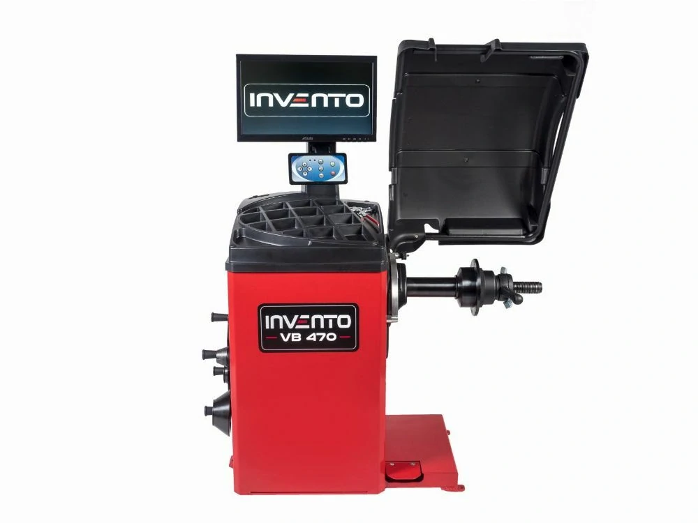 INVENTO VB 470 – vyvažovačka kol 3D, LCD monitor