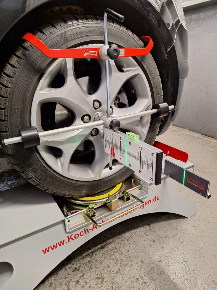 Geometrie kol KOCH HD-10 red laser