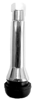 Bezdušový ventil TR 418 chromový (Délka ventilu: 61,5 mm/průměr 11.5mm)